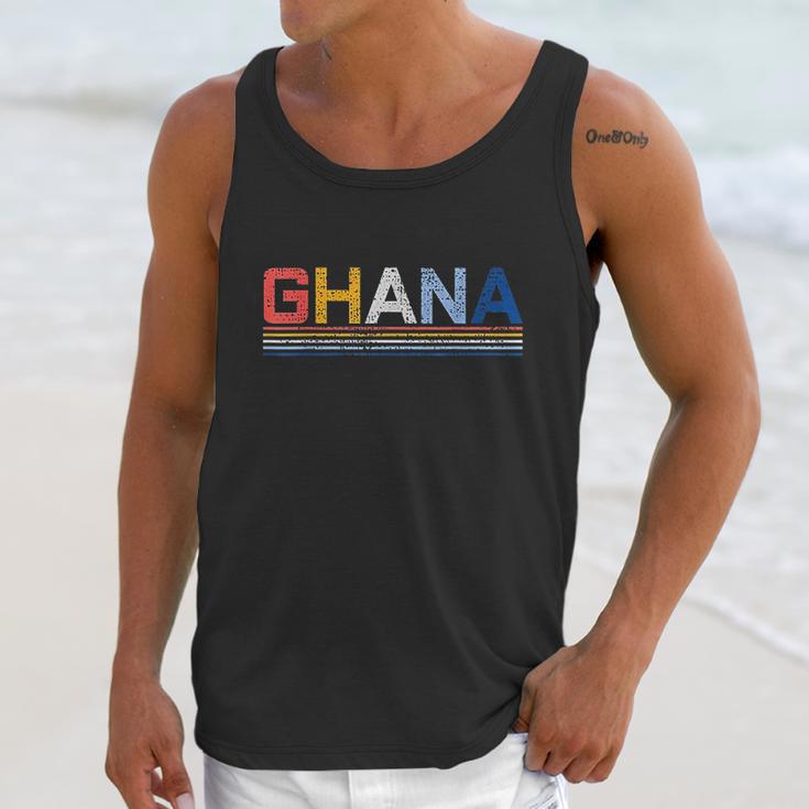 Ghana West Africa Country Gift Ghanaian Vintage Unisex Tank Top Gifts for Her