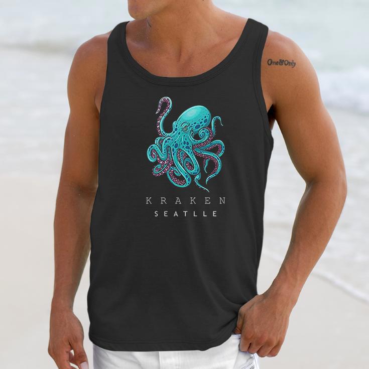 Giles Store Seattle Kraken Unisex Tank Top Gifts for Her