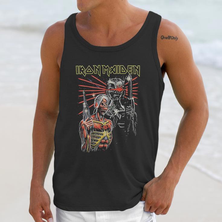 Global Iron Maiden Mens Terminate Unisex Tank Top Gifts for Her