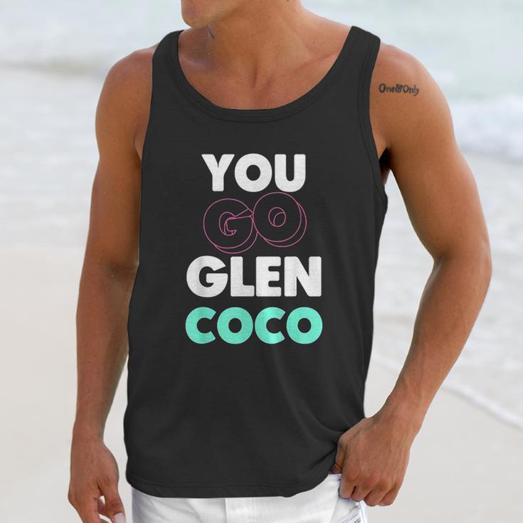 You Go Glen Coco Text Variety Graphic Unisex Tank Top Gifts for Her