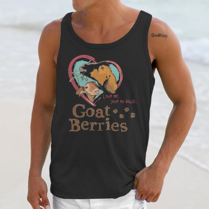 Goat Berries Adult Unisex Tank Top Gifts for Her