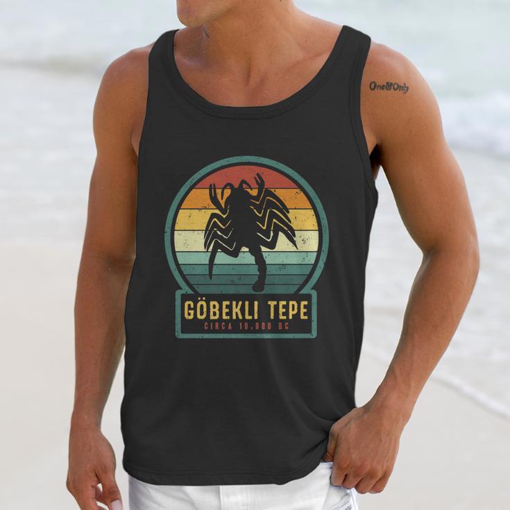 Gobekli Tepe Scorpion Vulture Stone Megalithic Structure Unisex Tank Top Gifts for Her