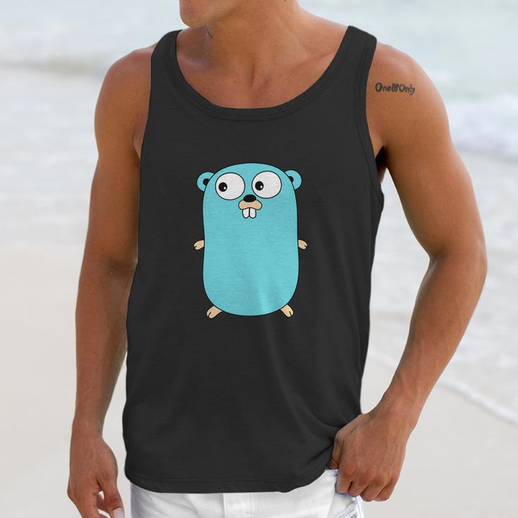 Golang - Gopher Unisex Tank Top Gifts for Her