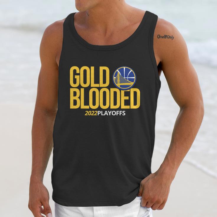 Gold Blooded 2022 Playoffs Championship Unisex Tank Top Gifts for Her