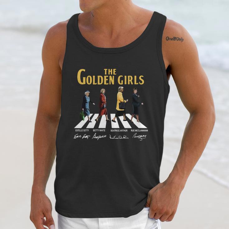 The Golden Girls Abbey Road Signatures Unisex Tank Top Gifts for Her