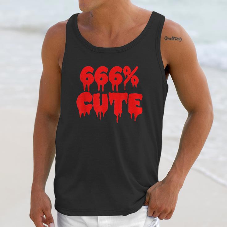 Goth Halloween 666 Cute Unisex Tank Top Gifts for Her