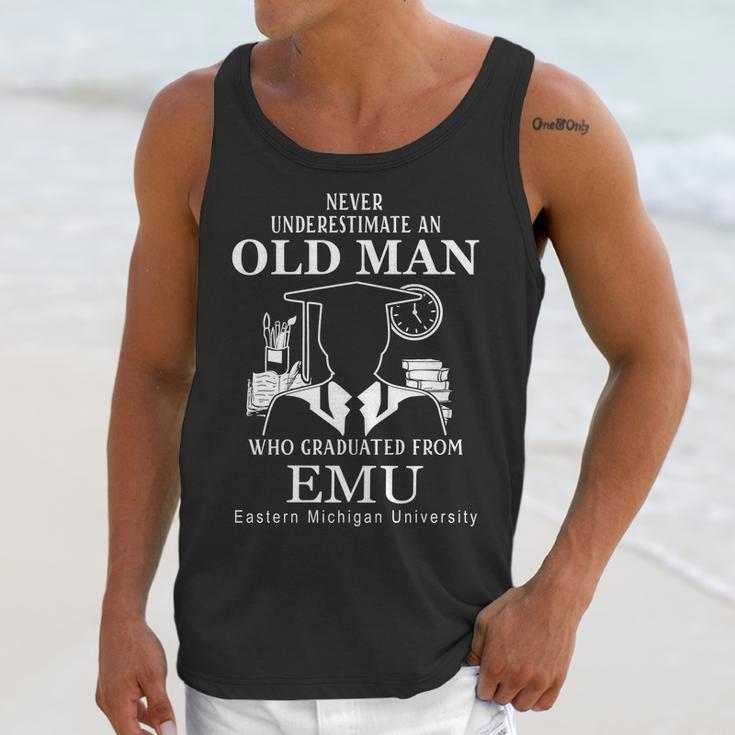 Graduated Eastern Michigan University Unisex Tank Top Gifts for Her