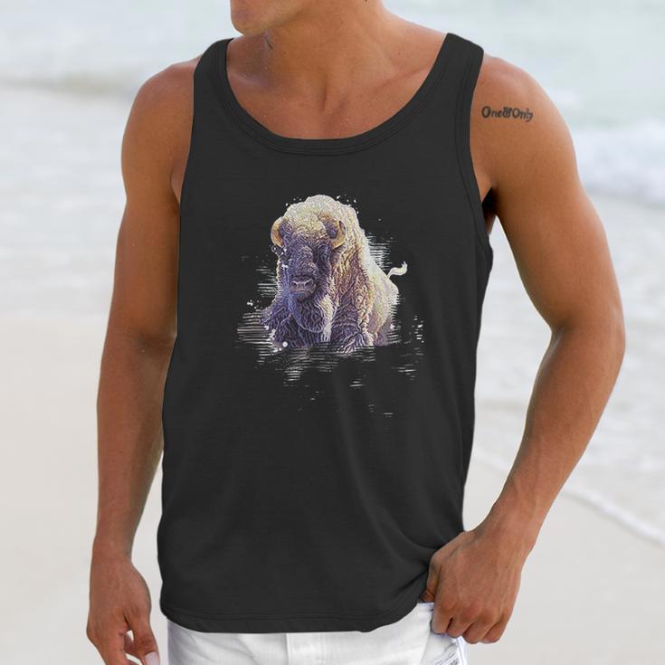 Great Native American White Buffalo Sacred Unisex Tank Top Gifts for Her