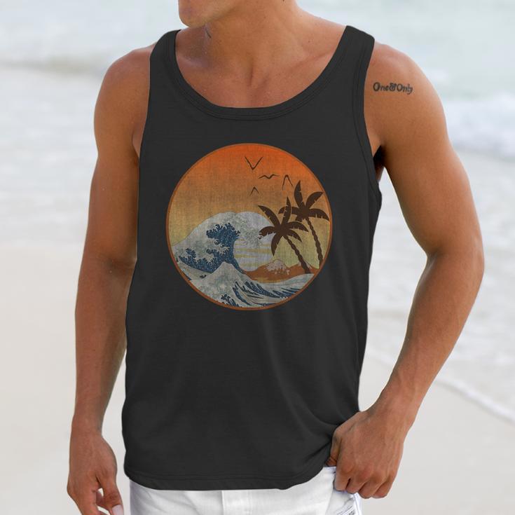 The Great Wave Off Kanagawa Unisex Tank Top Gifts for Her