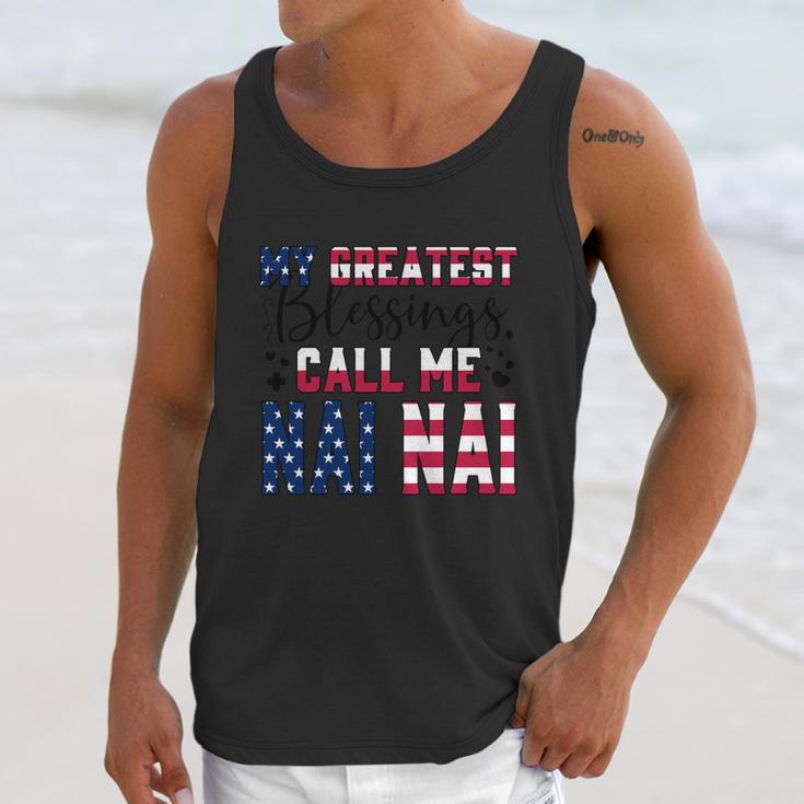 My Greatest Blessings Call Me Nai Nai Great Gift Unisex Tank Top Gifts for Her