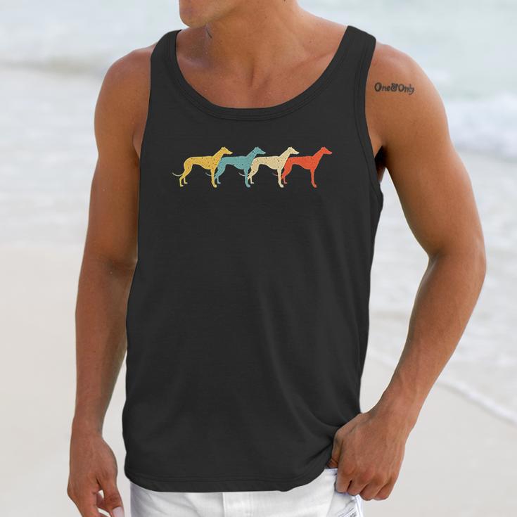 Greyhound Vintage Retro Dog Pet Unisex Tank Top Gifts for Her