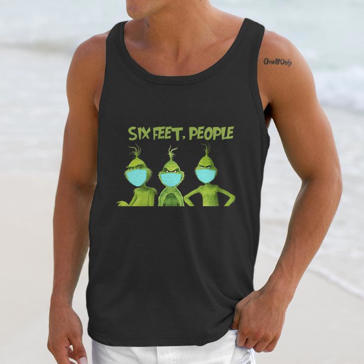 Grinch 6 Feet People Funny Unisex Tank Top Gifts for Her