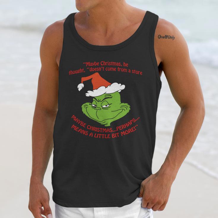 Grinch Funny T-Shirt Unisex Tank Top Gifts for Her