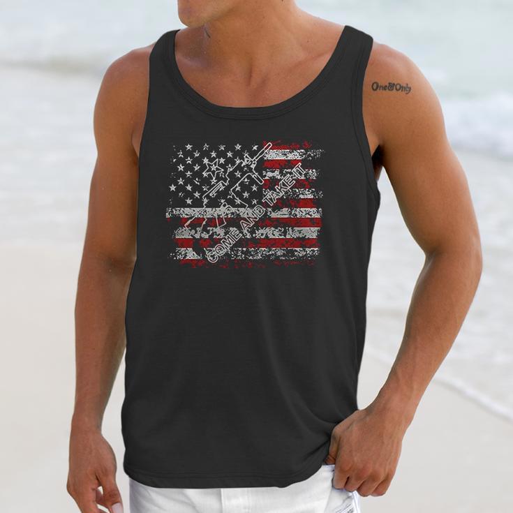 Grunt Style Enlisted 9 Come And Take It Unisex Tank Top Gifts for Her