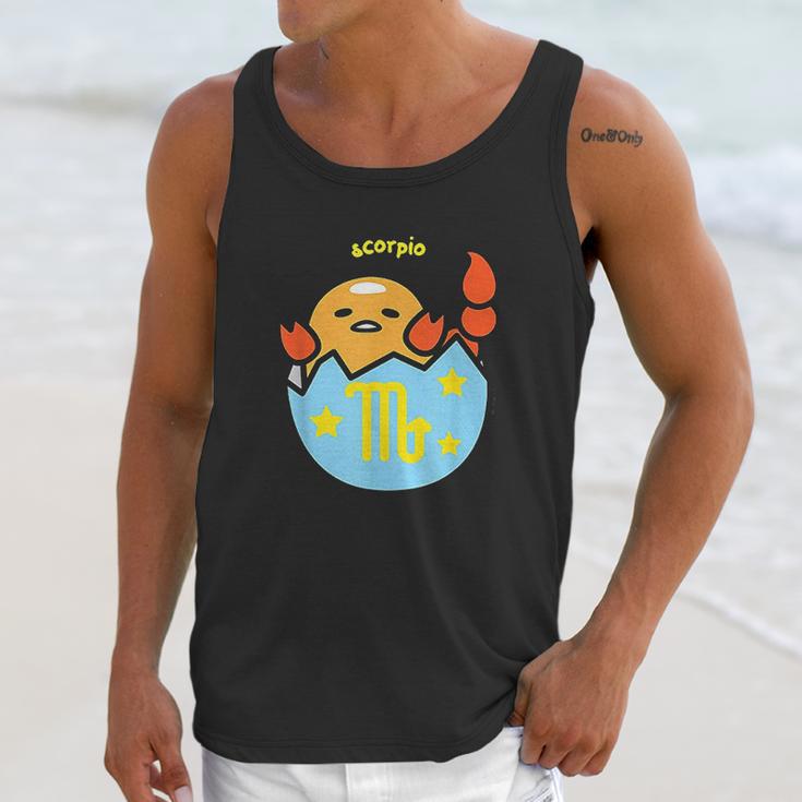 Gudetama Zodiac Scorpio Unisex Tank Top Gifts for Her