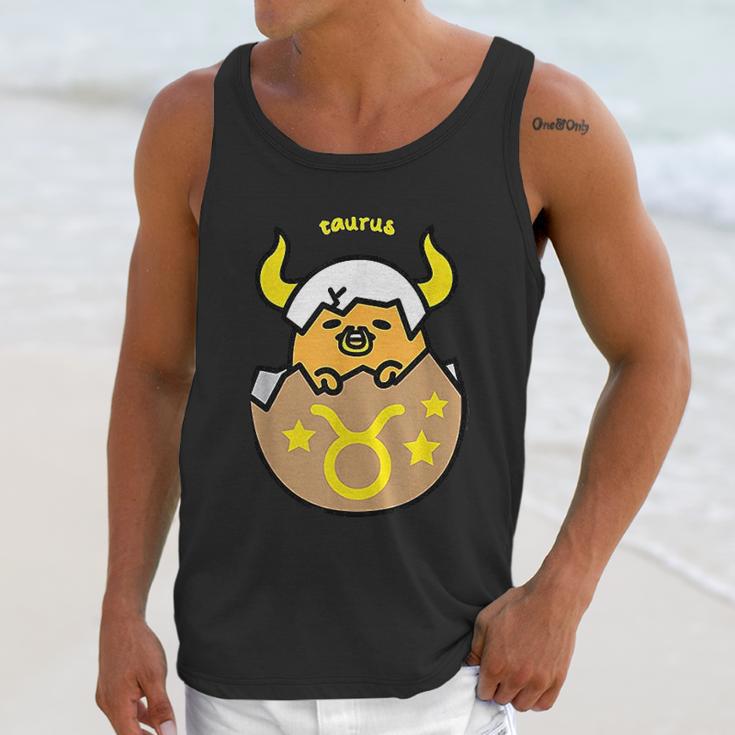 Gudetama Zodiac Taurus Unisex Tank Top Gifts for Her