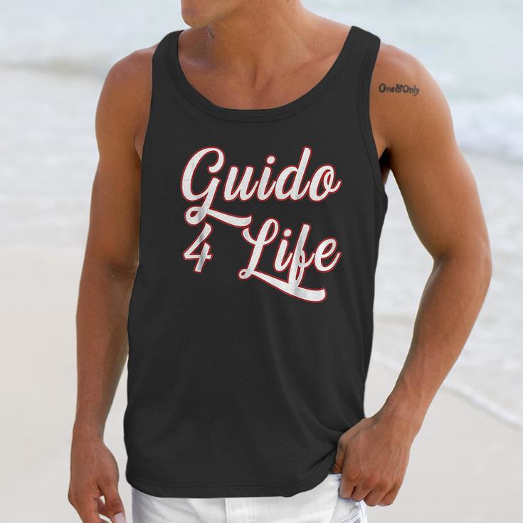 Guido For Life Gtl New Jersey Garden State Shore Unisex Tank Top Gifts for Her