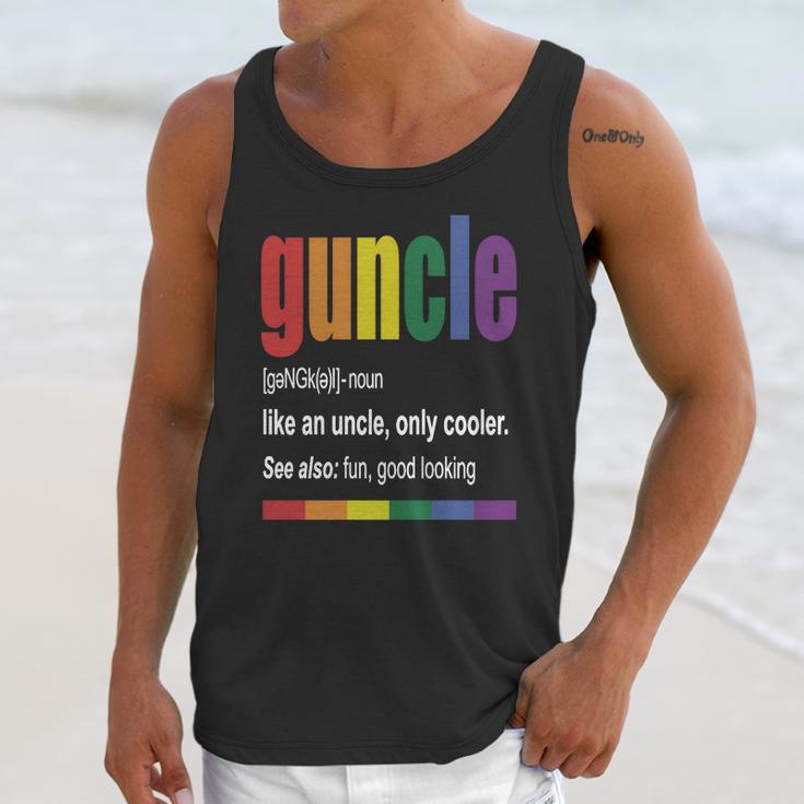 Guncle Shirt Unisex Tank Top Gifts for Her