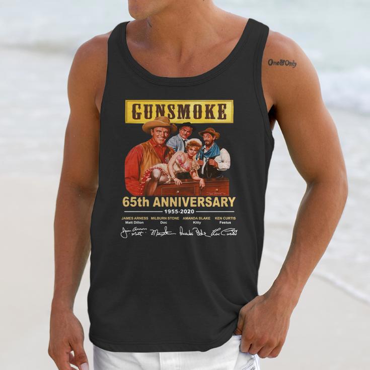 Gunsmoke 65Th Anniversary 1955-2020 Signatures Shirt Unisex Tank Top Gifts for Her