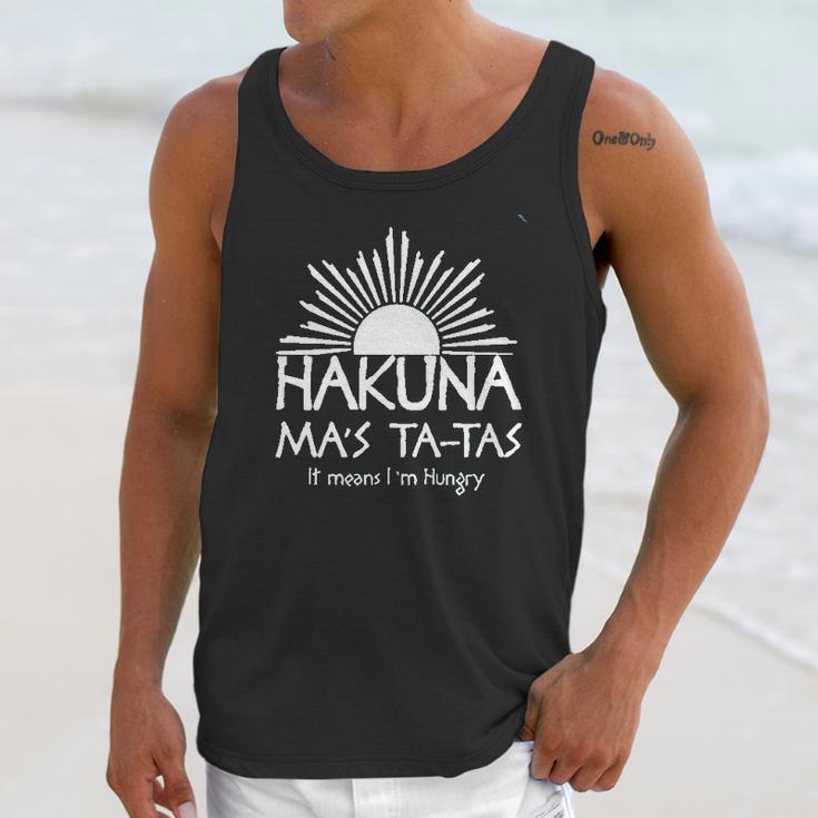 Hakuna Mas Ta Tas Unisex Tank Top Gifts for Her