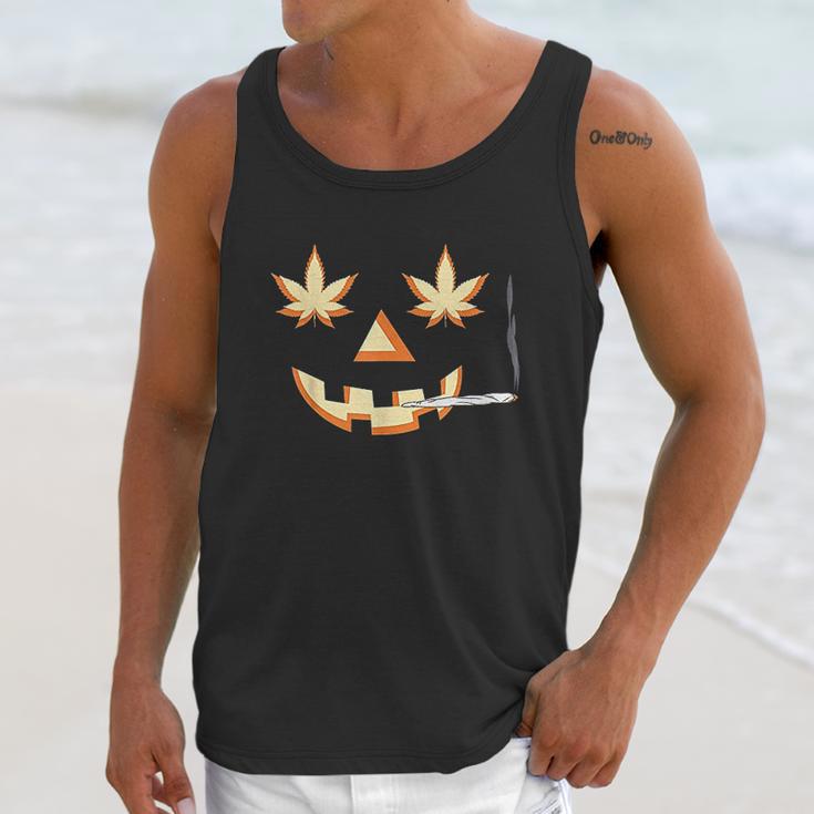 Halloween Funny Marijuana Gift Unisex Tank Top Gifts for Her