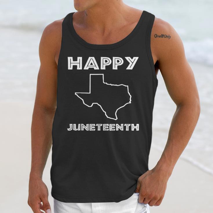 Happy Juneteenth Texas Emancipation Day Freedom Day Unisex Tank Top Gifts for Her