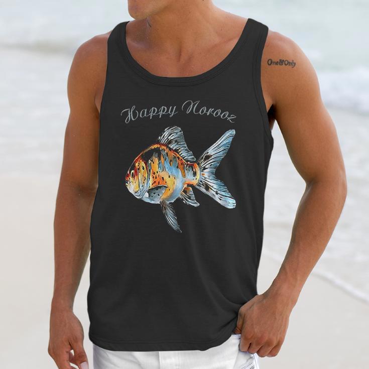 Happy Norooz Shubunkin Goldfish Persian New Year Unisex Tank Top Gifts for Her