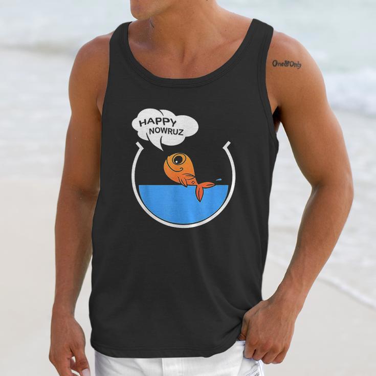 Happy Nowruz 2021 Goldfish Norooz 1400 Persian New Year Unisex Tank Top Gifts for Her