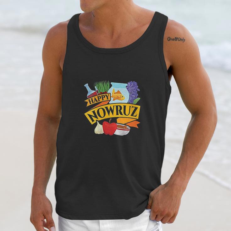 Happy Nowruz Iranian Persian New Year Haf Seen Arrangement Unisex Tank Top Gifts for Her