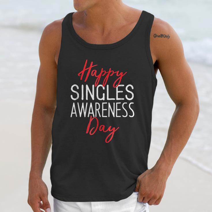 Happy Singles Awareness Day Valentines Day Unisex Tank Top Gifts for Her