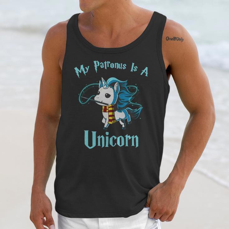 The Harry Potter My Patronus Is A Unicorn Unisex Tank Top Gifts for Her