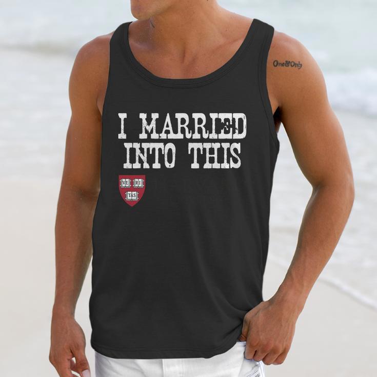 Harvard University Married Into I Married Into This Unisex Tank Top Gifts for Her