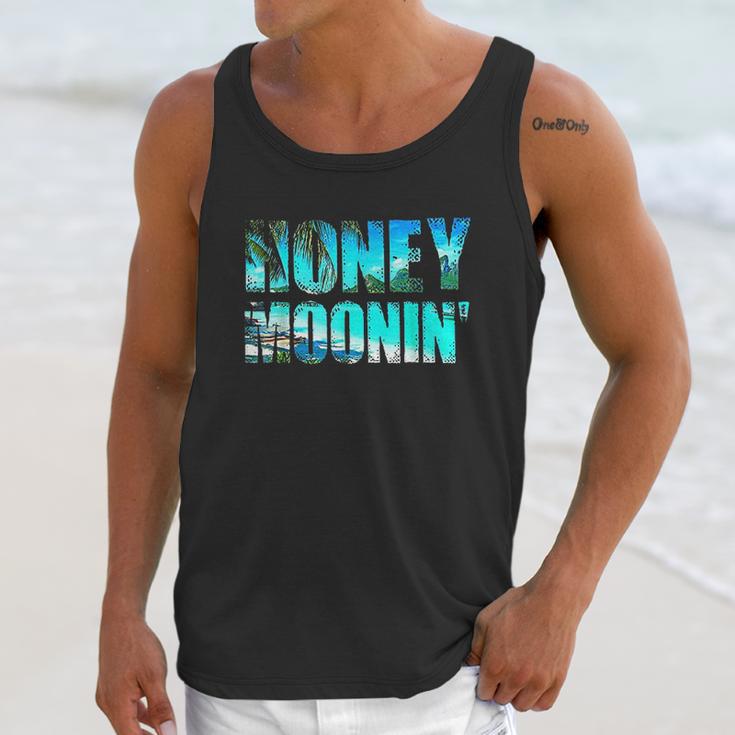 Honeymoonin Honeymoon Bride Groom Just Married Unisex Tank Top Gifts for Her