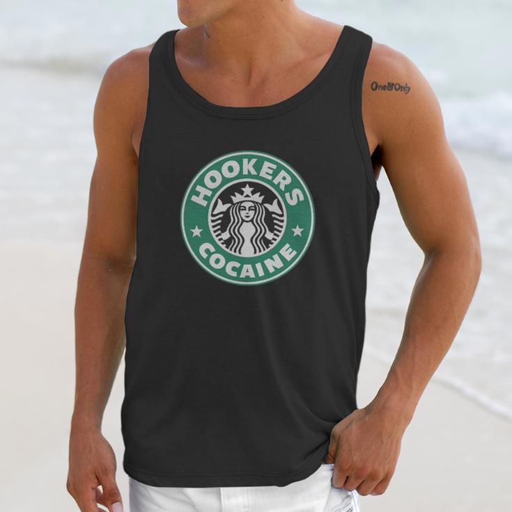 Hookers & Cocaine Normal Unisex Tank Top Gifts for Her