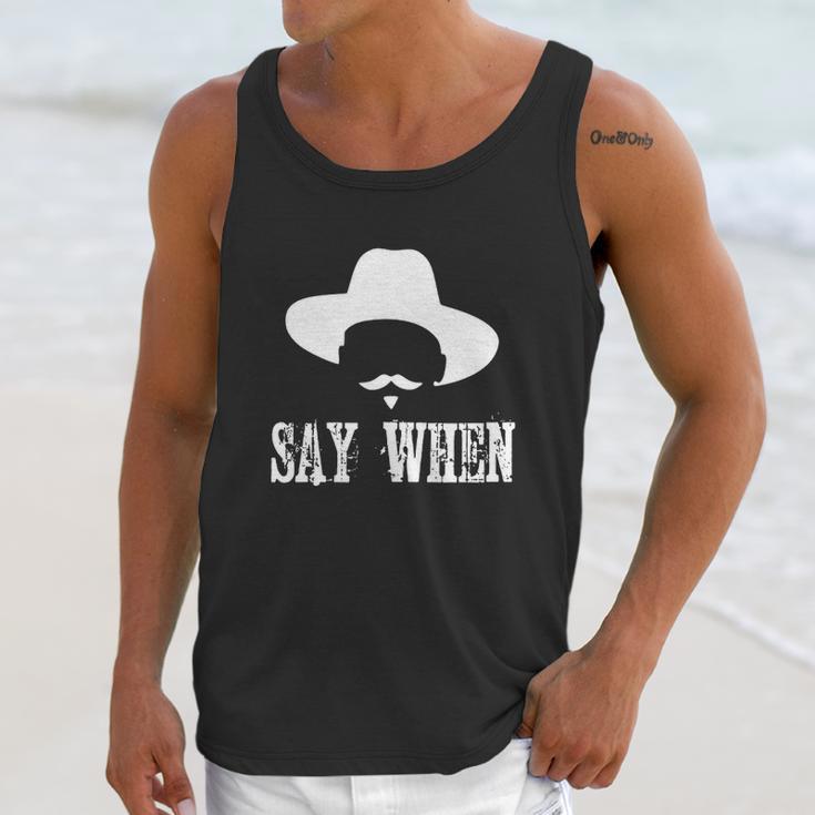 Im Your Huckleberry Say When Western Quote Vintage Unisex Tank Top Gifts for Her