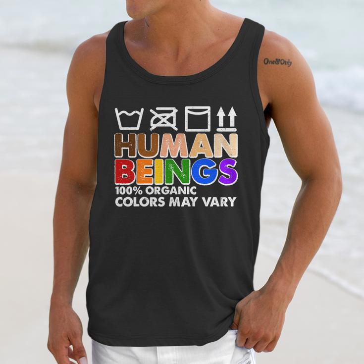 Human Beings 100 Percent Organic Colors May Vary Unisex Tank Top Gifts for Her