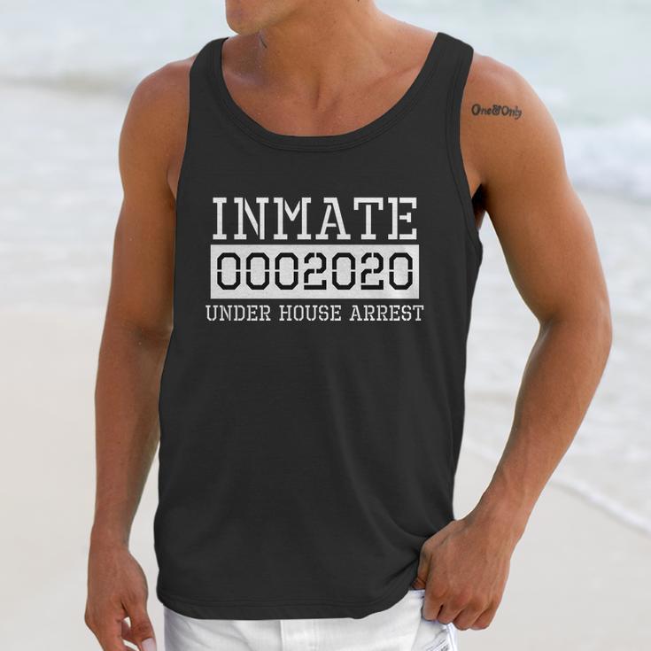 Inmate Under House Arrest Funny Prison Costume Unisex Tank Top Gifts for Her