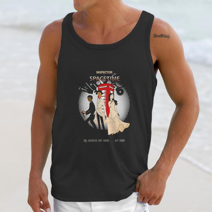 Inspector Spacetime Unisex Tank Top Gifts for Her