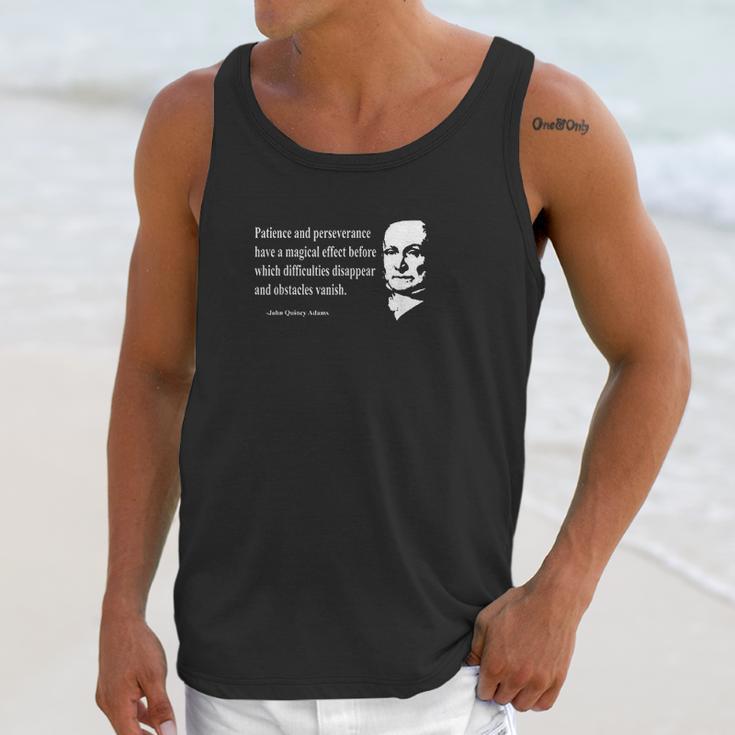 Inspirational Quote From John Quincy Adams Unisex Tank Top Gifts for Her