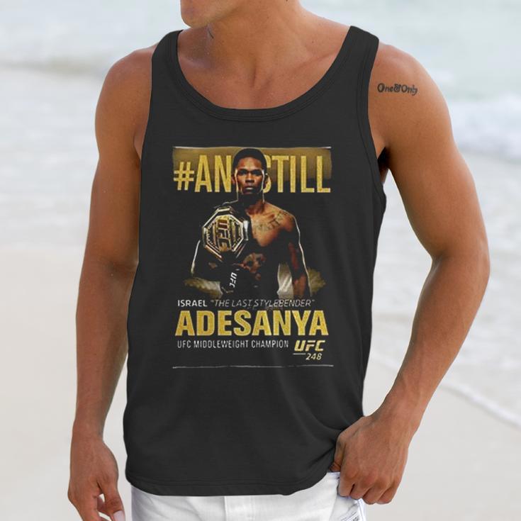 Israel Adesanya Retro Vintage Unisex Tank Top Gifts for Her