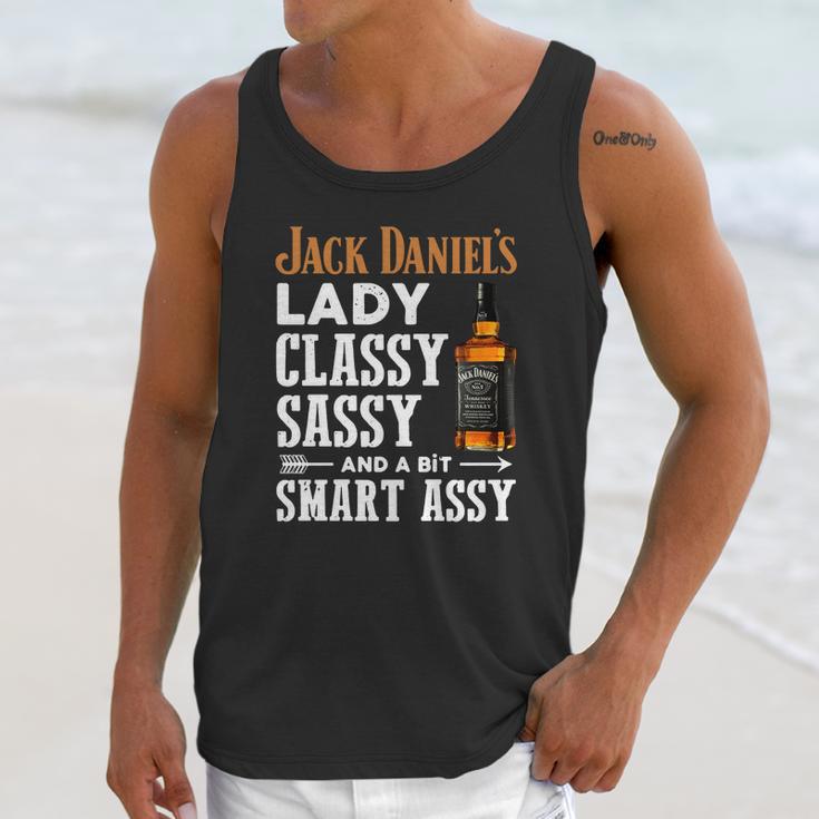 Jack Daniels Lady Classy Sassy And A Bit Smart Assy Shirt Unisex Tank Top Gifts for Her