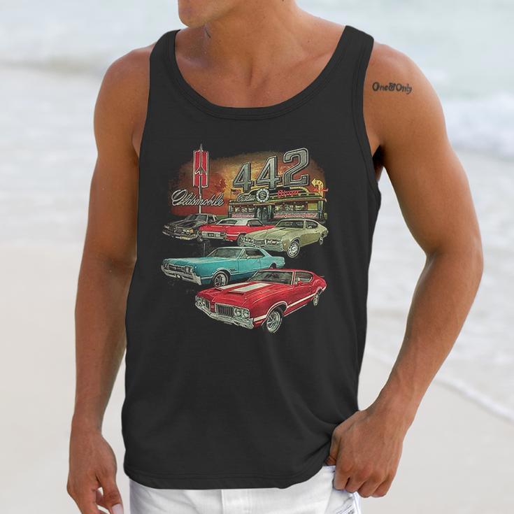 Joe Blow Ts Oldsmobile Unisex Tank Top Gifts for Her