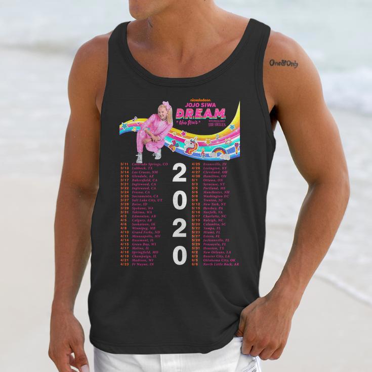 Jojo Siwa Dream 2020 Dates Unisex Tank Top Gifts for Her