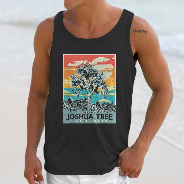 Joshua Tree National Park Vintage Artistic Graphic Design Unisex Tank Top Gifts for Her