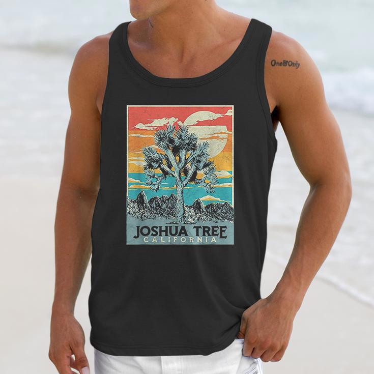 Joshua Tree National Park Vintage Artistic Unisex Tank Top Gifts for Her