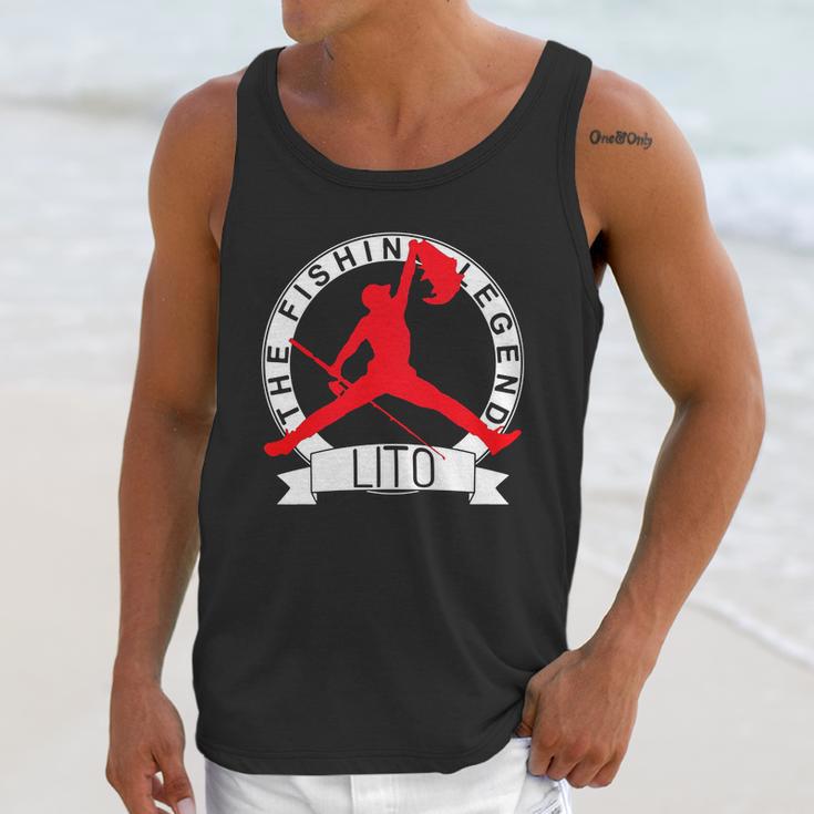 Jumpman The Fishing Legend Your Name Unisex Tank Top Gifts for Her