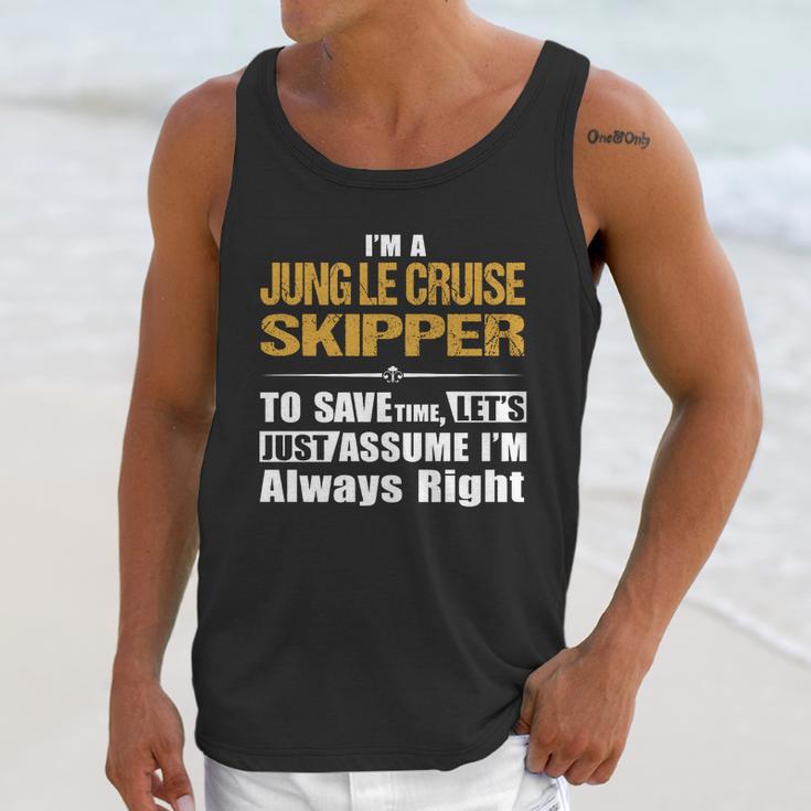 Jungle Cruise Skipper Unisex Tank Top Gifts for Her