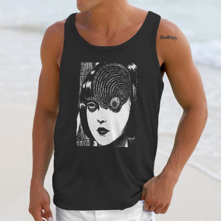 Junji Ito Art Unisex Tank Top Gifts for Her