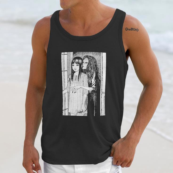 Junji Ito Whispering Unisex Tank Top Gifts for Her