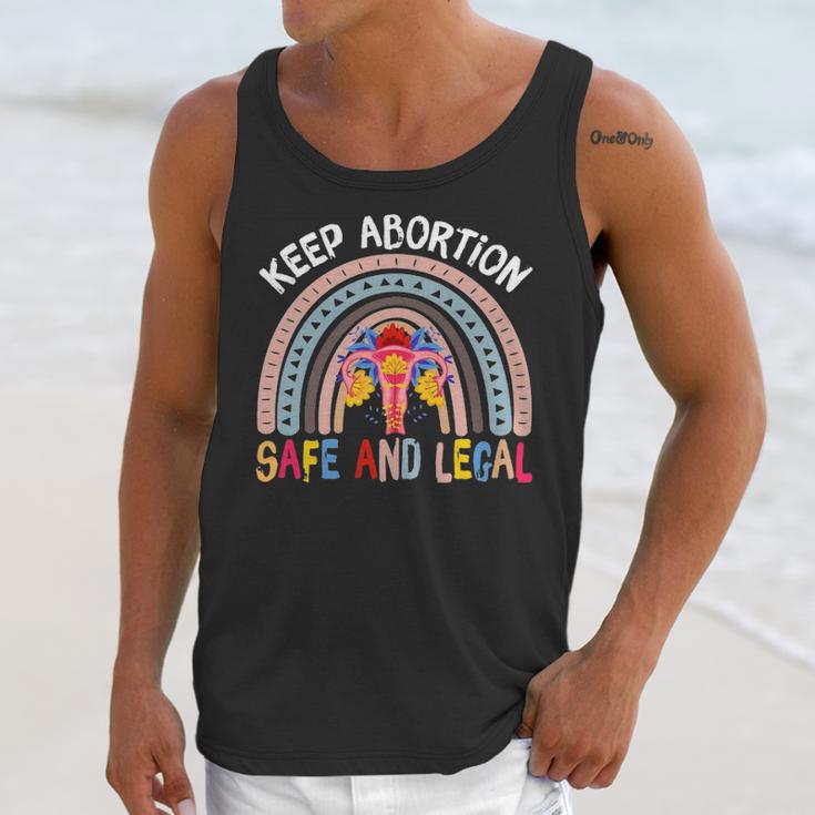 Keep Abortion Safe And Legal My Uterus My Choice Feminist Unisex Tank Top Gifts for Her